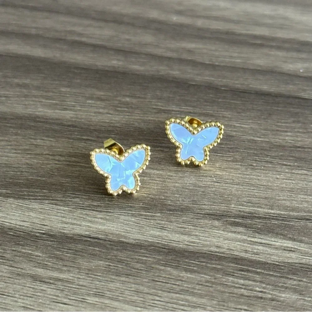 Butterfly Earrings Q873